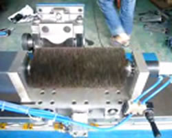 Cylindrical Brush Trimming Machine